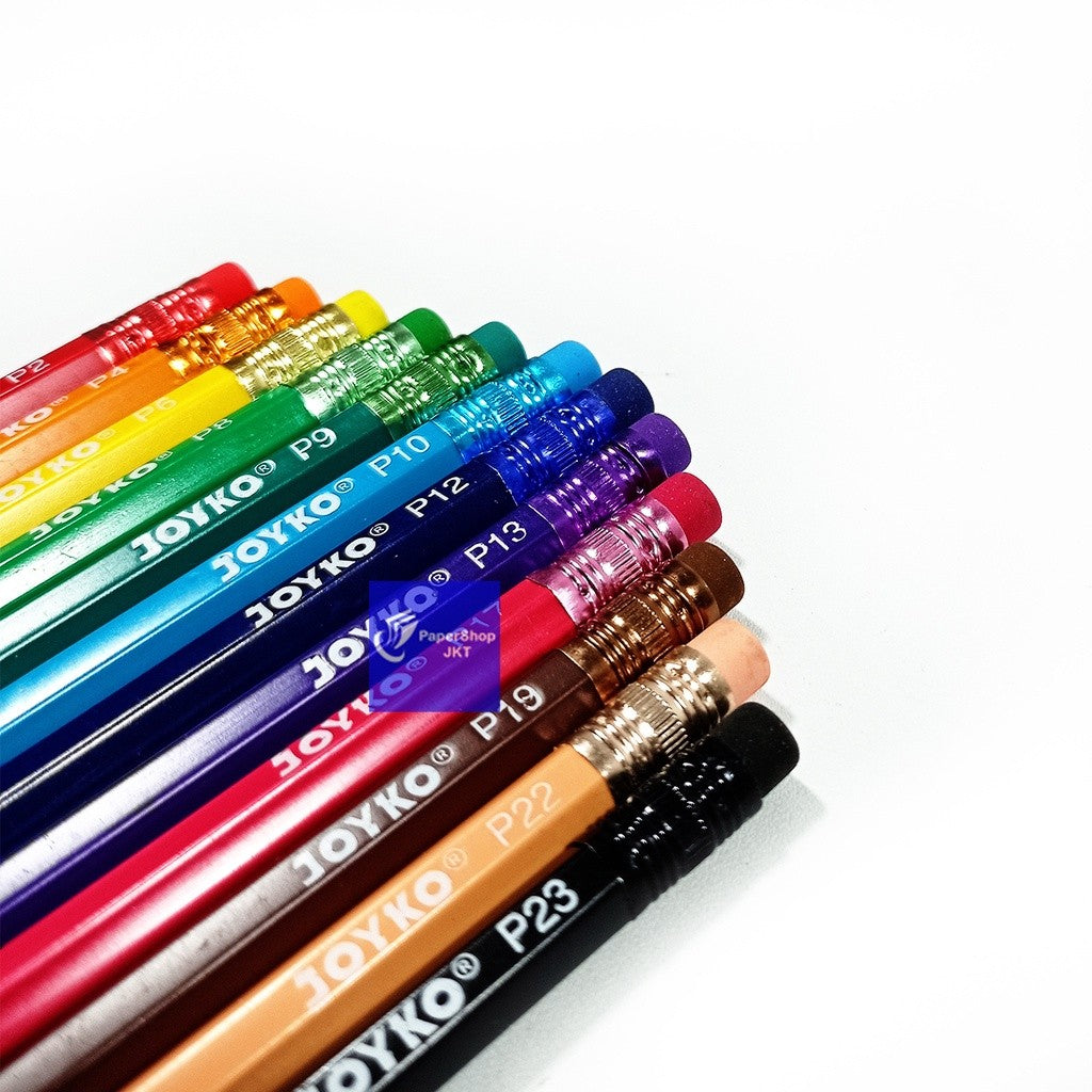 JOYKO - Pensil Warna Dapat Dihapus Color Pencil Erasable CP-120 - Pcs