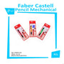 FABER CASTELL - Auto Grip Matic 0.5 mm - Pensil Mekanik Free Isi Pensil - Set