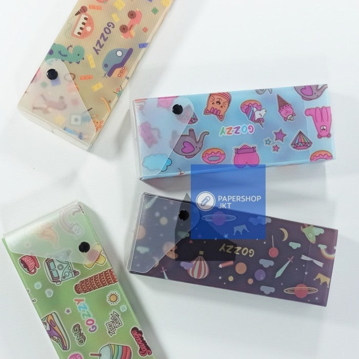 JOYKO - Pencil Case Kotak Tempat Pensil PC-0719GZ - Pcs