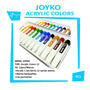 JOYKO - Cat Akrilik Acrylic Colors ACC-12ML 12 Warna - Set