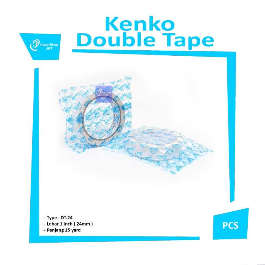 KENKO - Double Tape 24mm 15 Yard 1 Inch - Roll