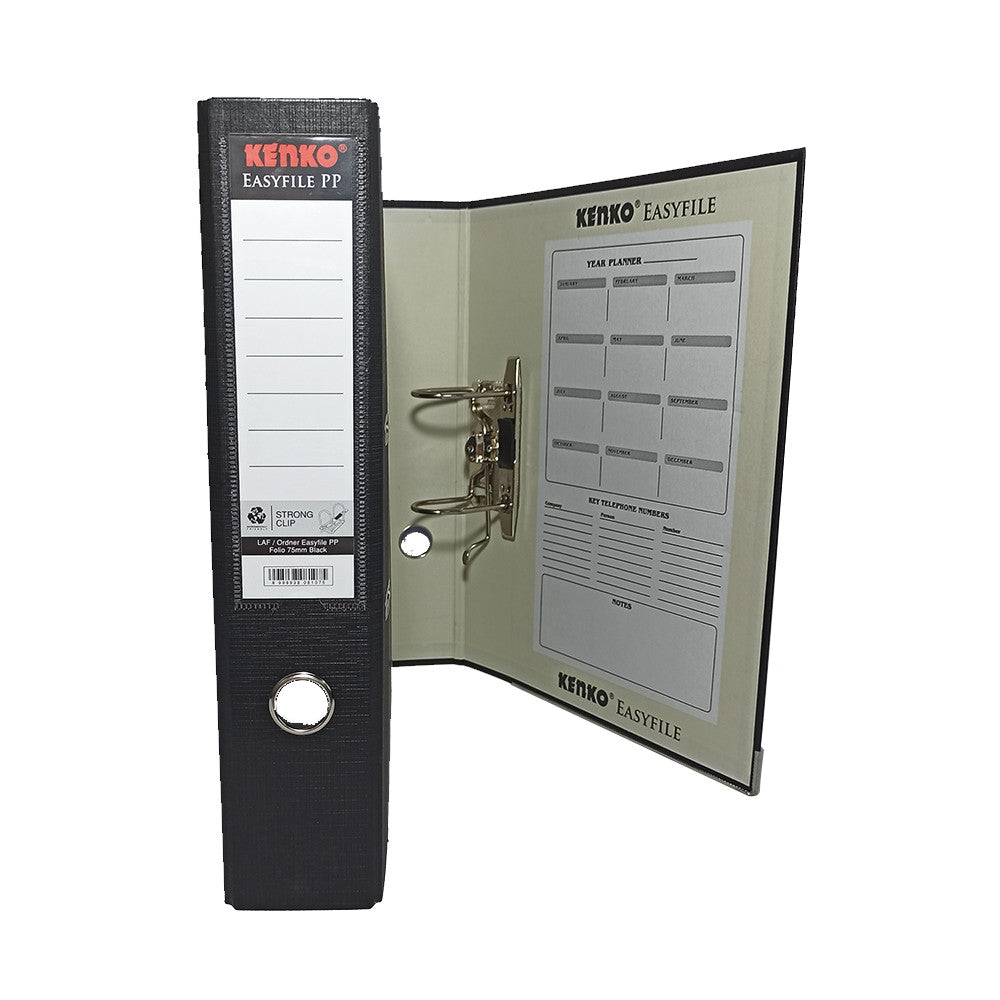 Kenko - Ordner Easy File PP 75mm - Pcs