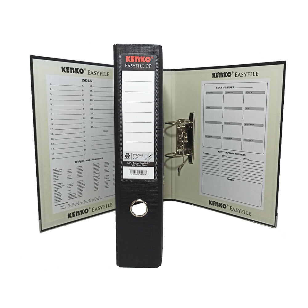Kenko - Ordner Easy File PP 75mm - Pcs