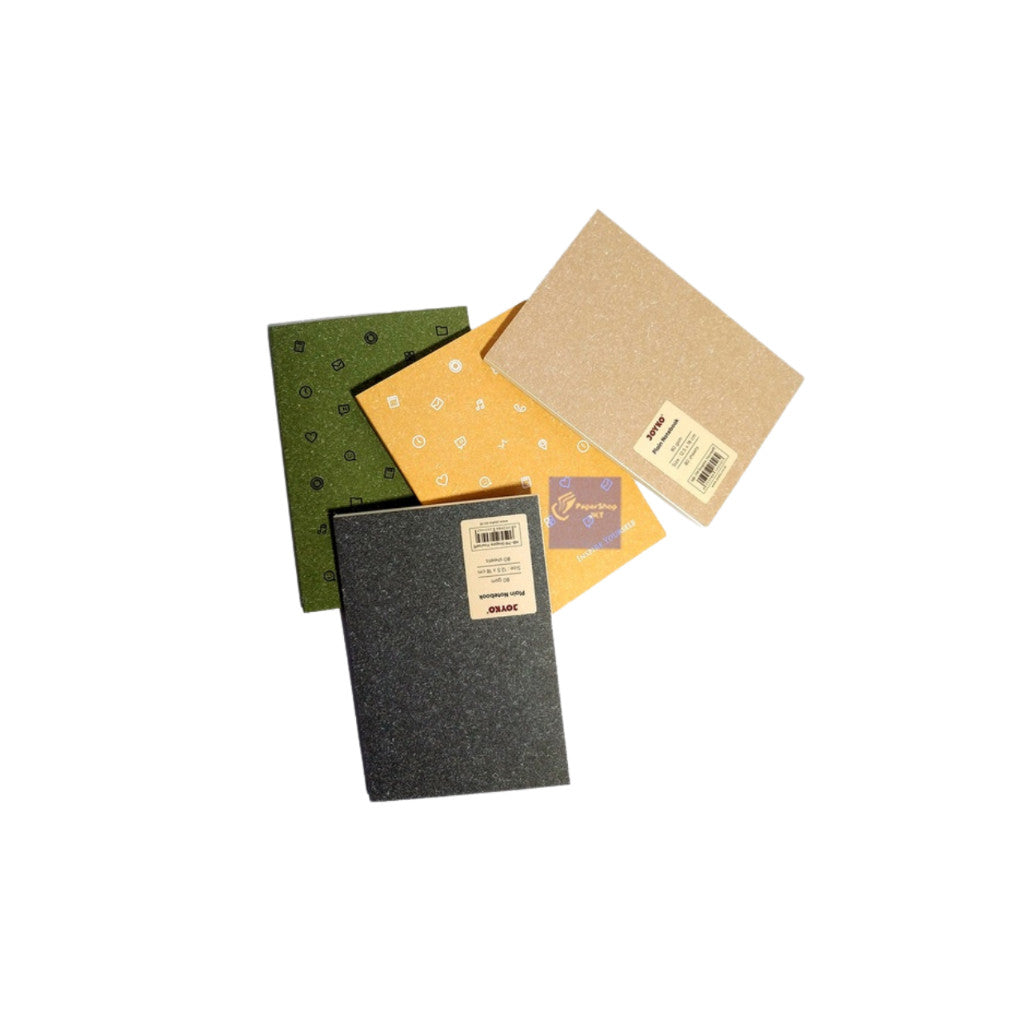 JOYKO - Notebook NB-719 Hard Cover Variasi Warna Buku Diary Catatan Kecil Putih Polos - Pcs