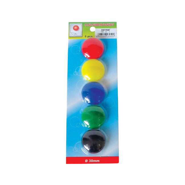 JOYKO - Magnet Warna / Magnet Papan Tulis Joyko MN-30-5 - Set