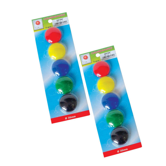 JOYKO - Magnet Warna / Magnet Papan Tulis Joyko MN-30-5 - Set