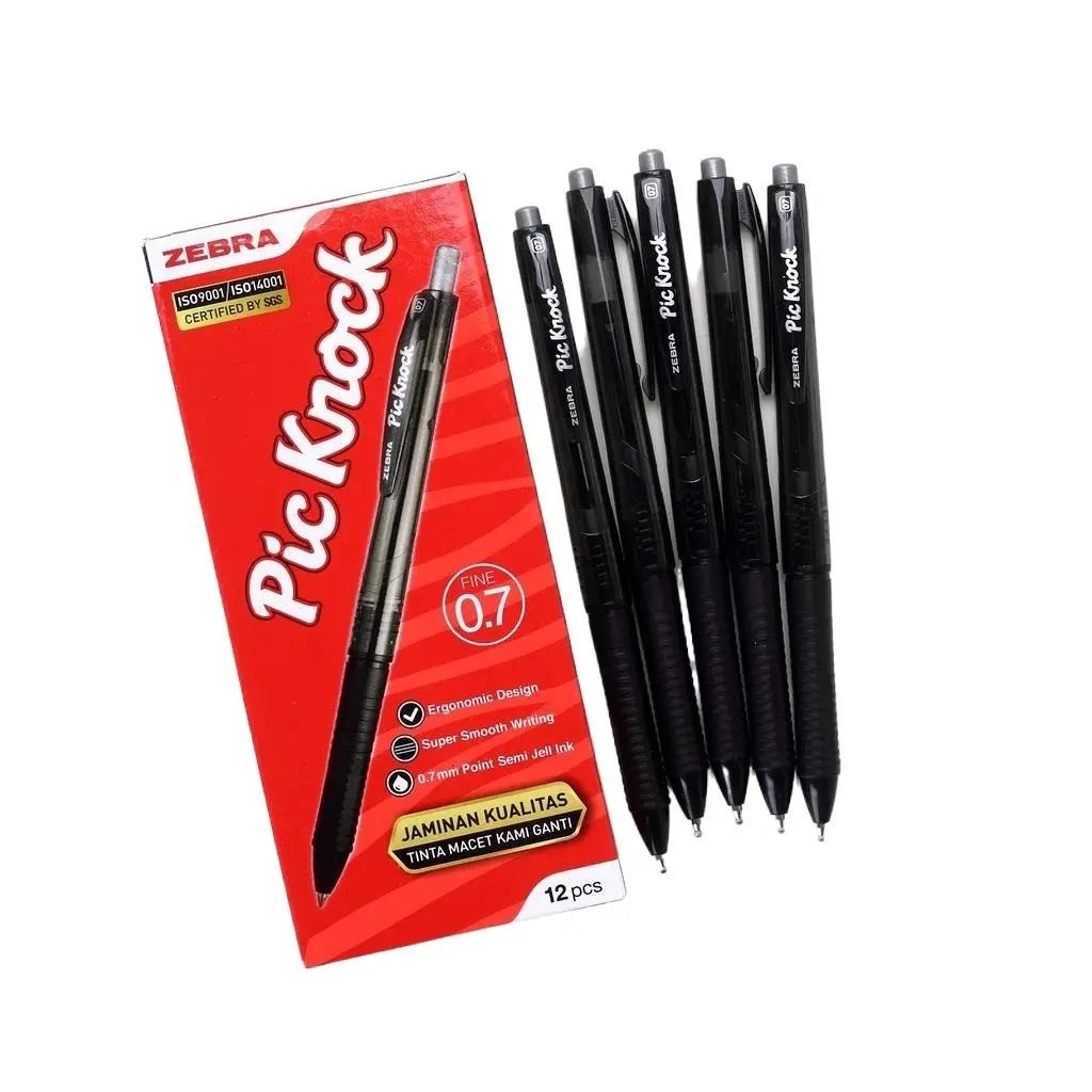 ZEBRA - Pena Semi Gel Pic Knock 0.7mm - Lusin