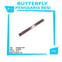 Butterfly - Penggaris Besi 30 cm / Penggaris Stainless Steel 30cm - PCS