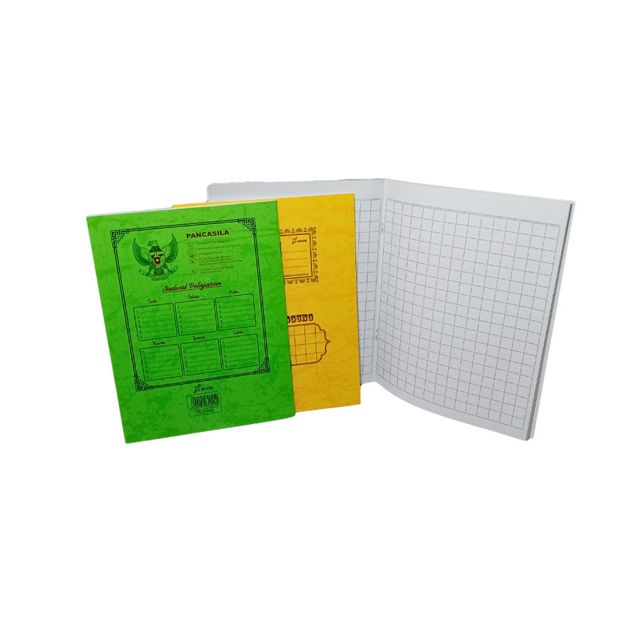 X-BOOK - Buku Tulis Sekolah Anak Kotak Tanggung isi 38 Lembar / Buku Kecil - Pcs