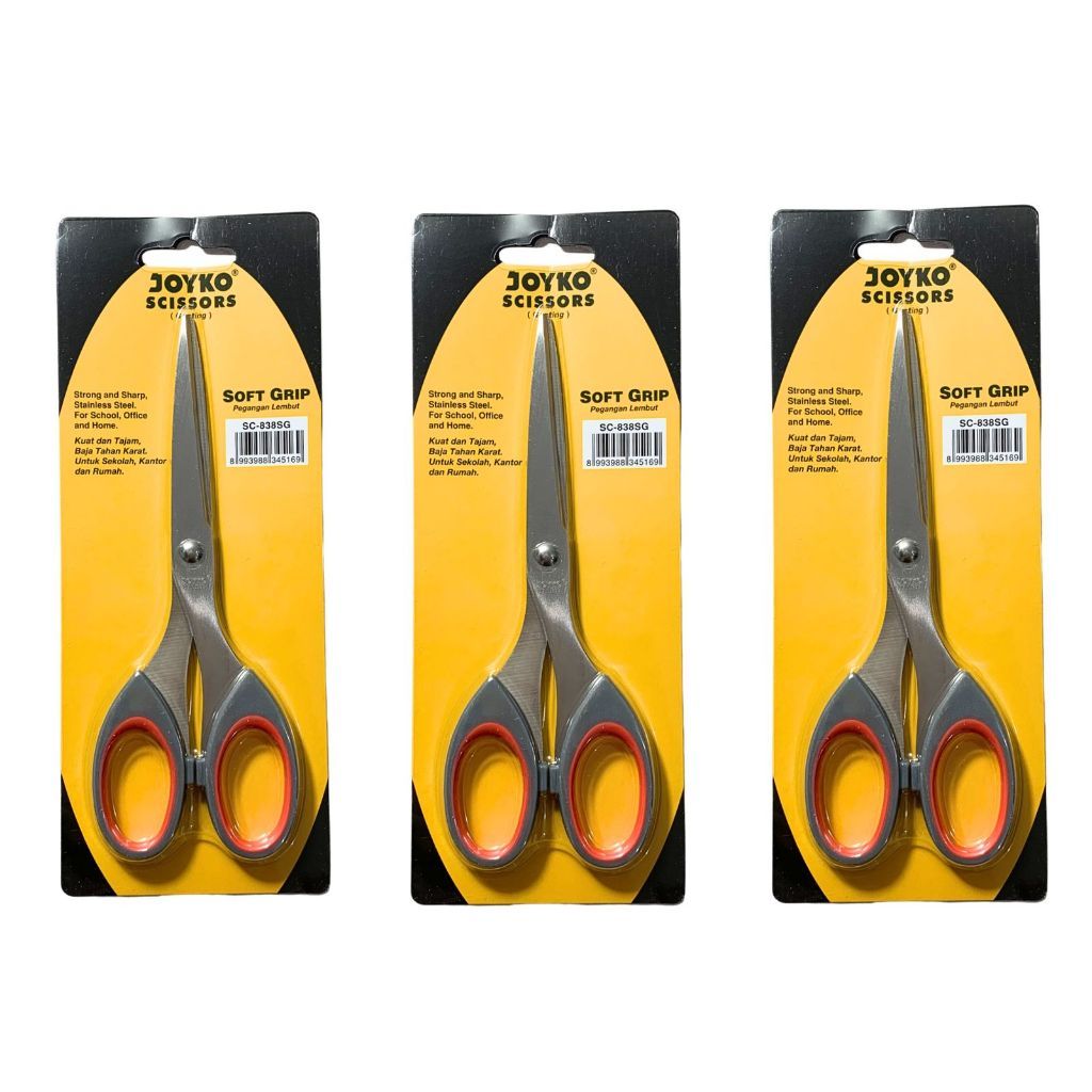 JOYKO - SC 838 // SC-838SG Gunting Sedang Stainless Steel - Pcs