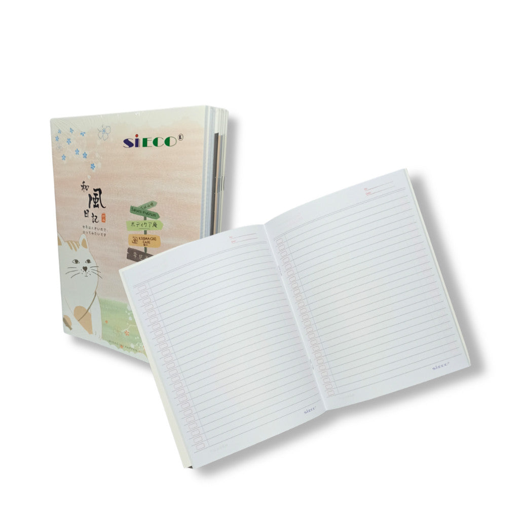 SIECO - Buku Tulis Sekolah Anak Ukuran Kecil Isi 10 Buku/38 Lembar Motif Cute - Pack