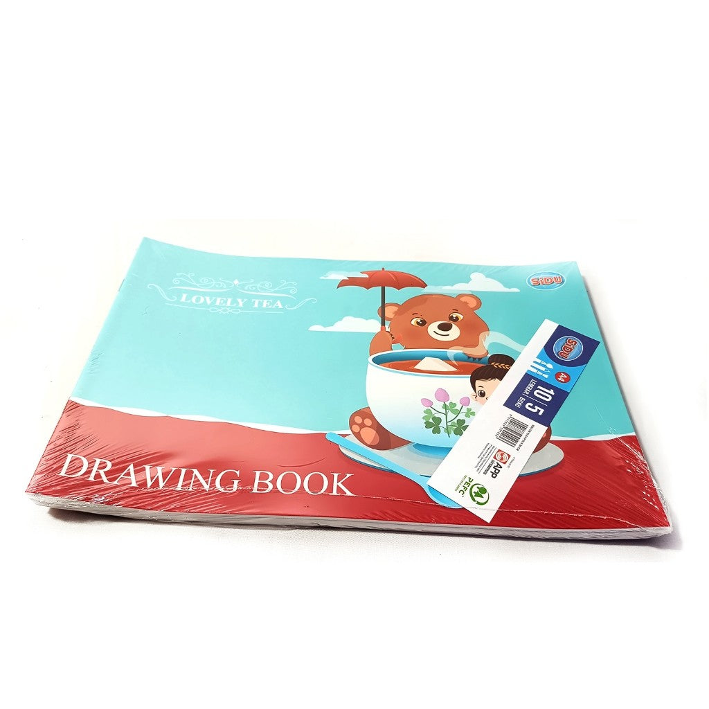 SIDU - Drawing Book A4 Buku Gambar Cover Cartoonist Kertas Putih Halus isi 10 Lembar/Buku - Pcs