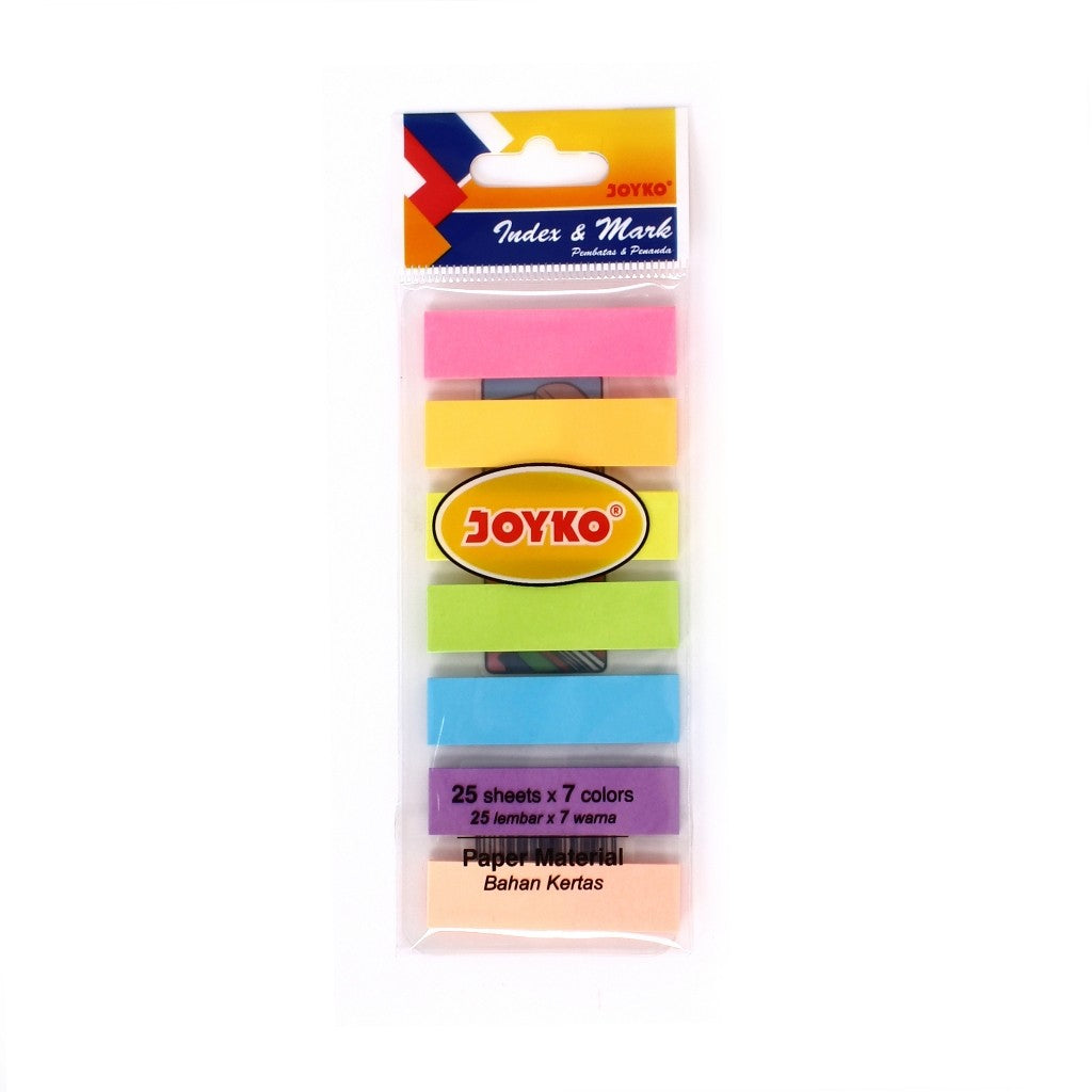 JOYKO - Pembatas Buku Index & Mark Memo Sticky Notes Warna IM-32 Kertas Memo - Pad