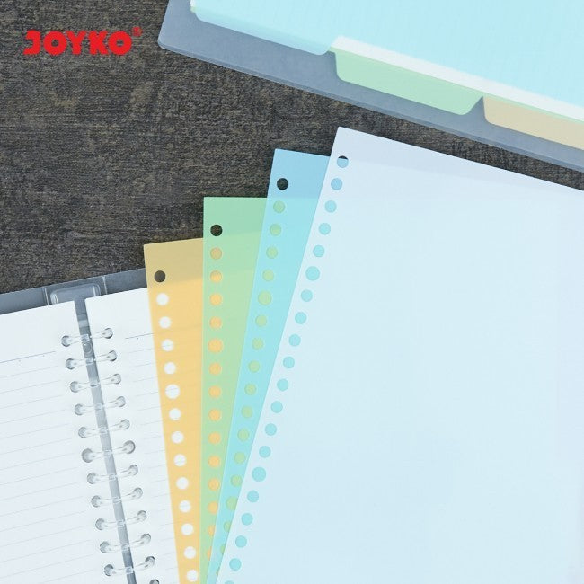 JOYKO - Binder Note File Cover Transparant Buku Tulis Bening Uk A5-TP-P519 - Pcs