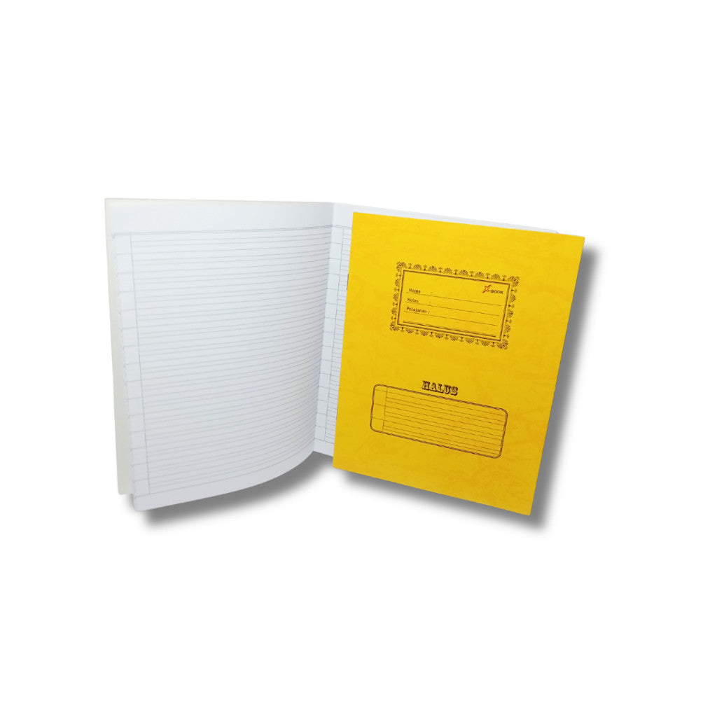 X-BOOK - Buku Tulis Sekolah Anak Halus Latin Bergaris isi 38 Lembar/Buku Kecil - Pcs