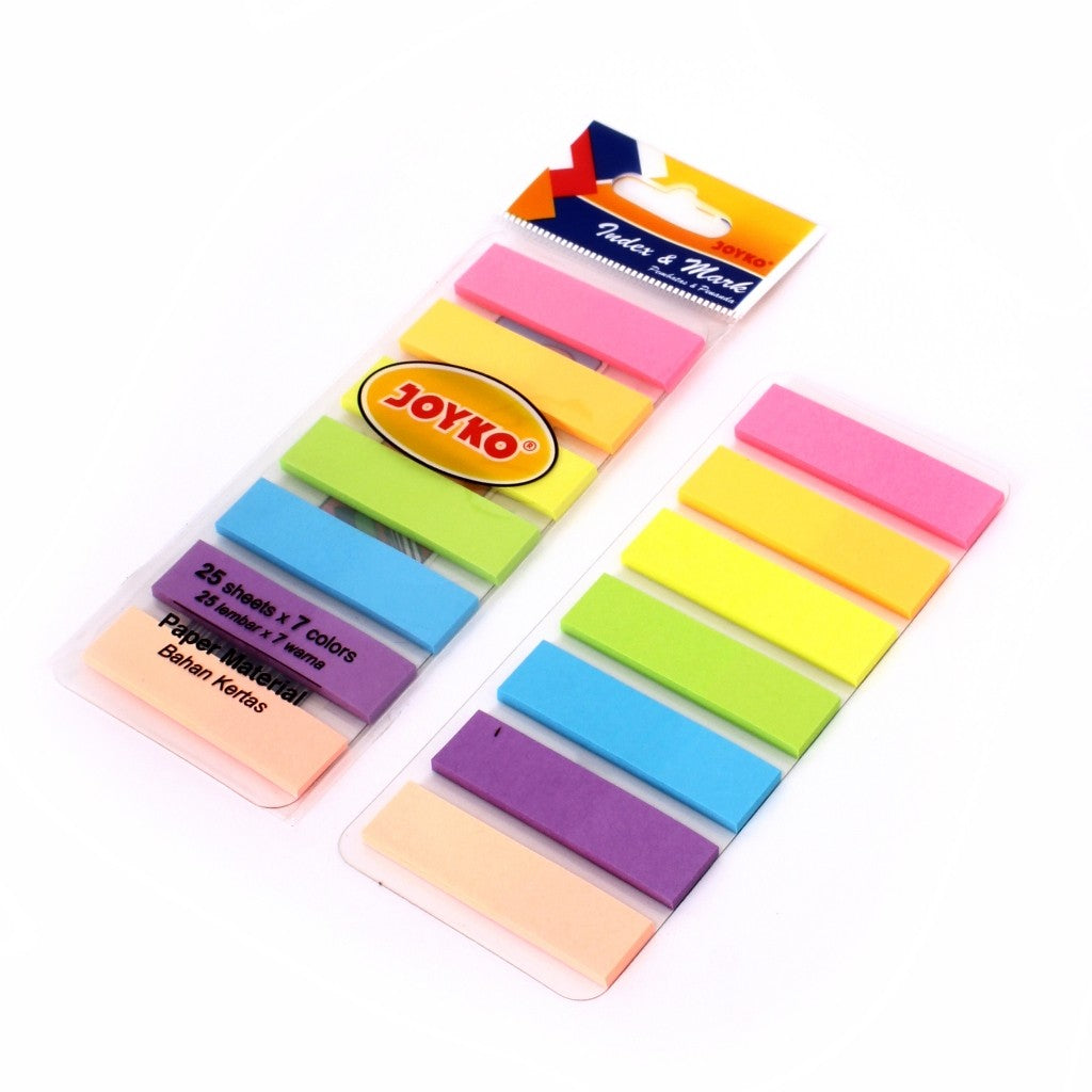 JOYKO - Pembatas Buku Index & Mark Memo Sticky Notes Warna IM-32 Kertas Memo - Pad
