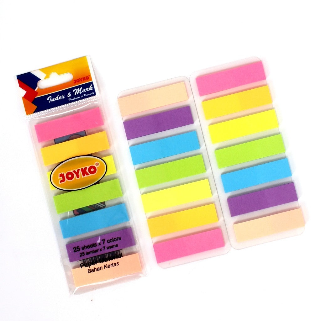 JOYKO - Pembatas Buku Index & Mark Memo Sticky Notes Warna IM-32 Kertas Memo - Pad