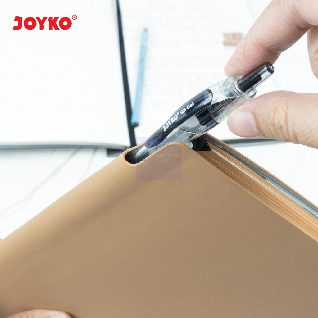 JOYKO - Ruled Notebook NB - 714 - Buku Catatan Bergaris - ETERNITY BROWN / BEIGE - Pcs