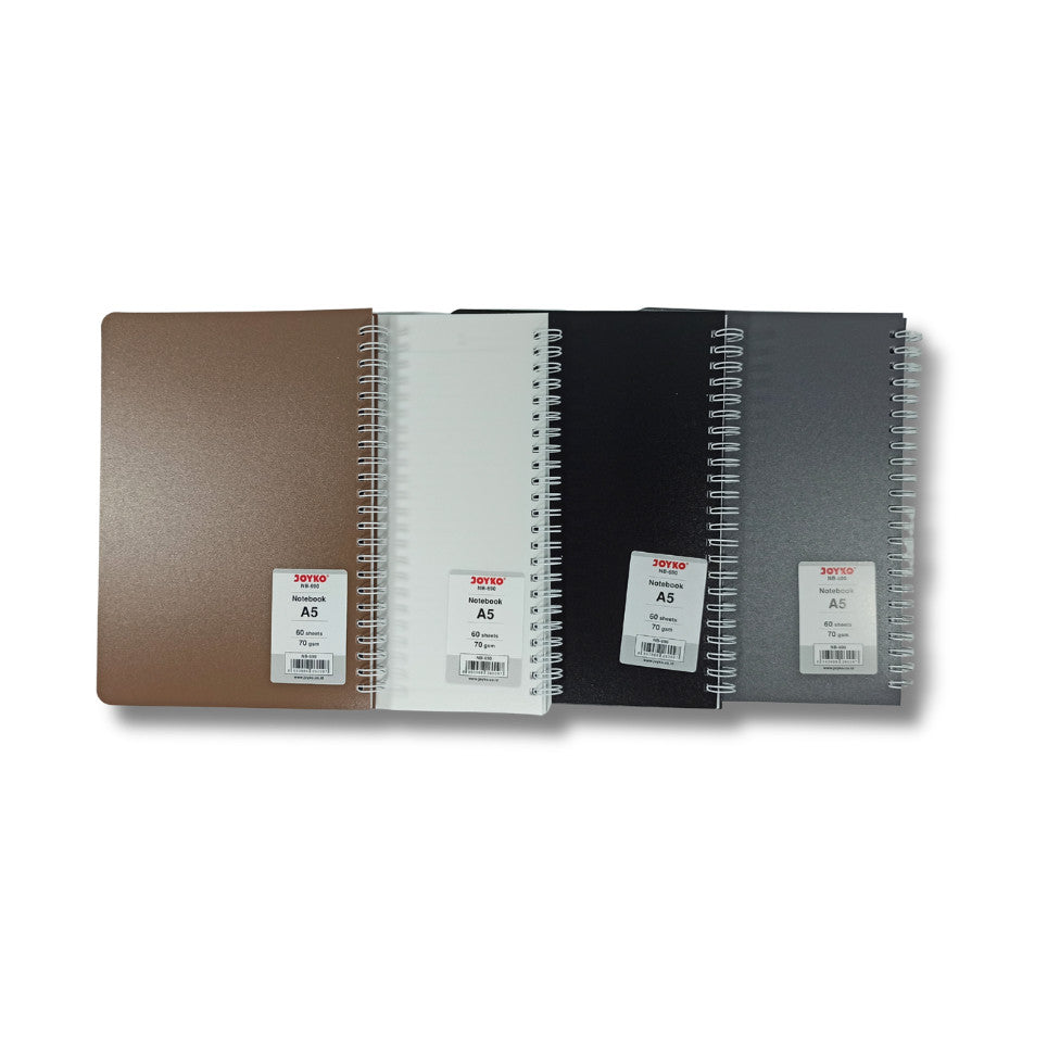 JOYKO - Ruled Notebook Buku Catatan Bergaris NB-690 Spiral Random Warna Cover - Pcs
