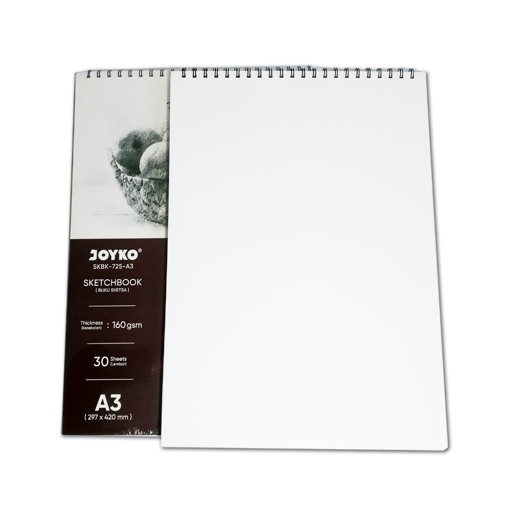 JOYKO - Buku Sketsa Sketch Book / Buku Menggambar/Melukis 160gsm SKBK-725-A5 - Pcs