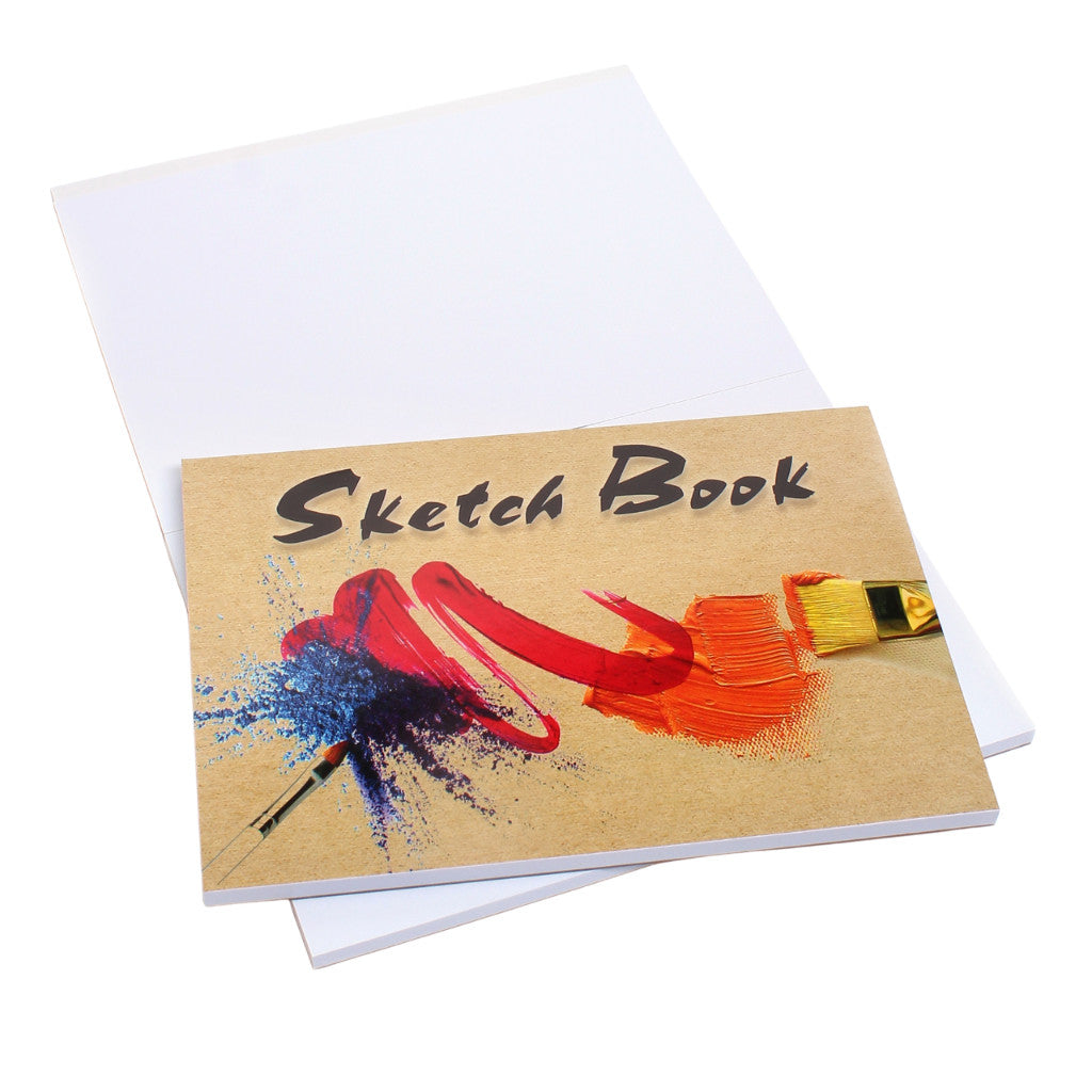 KIKY - Buku Gambar Putih Polos Tebal Sketsa - Sketch Book Ukuran A5 isi 50 Lembar/Buku - Pcs