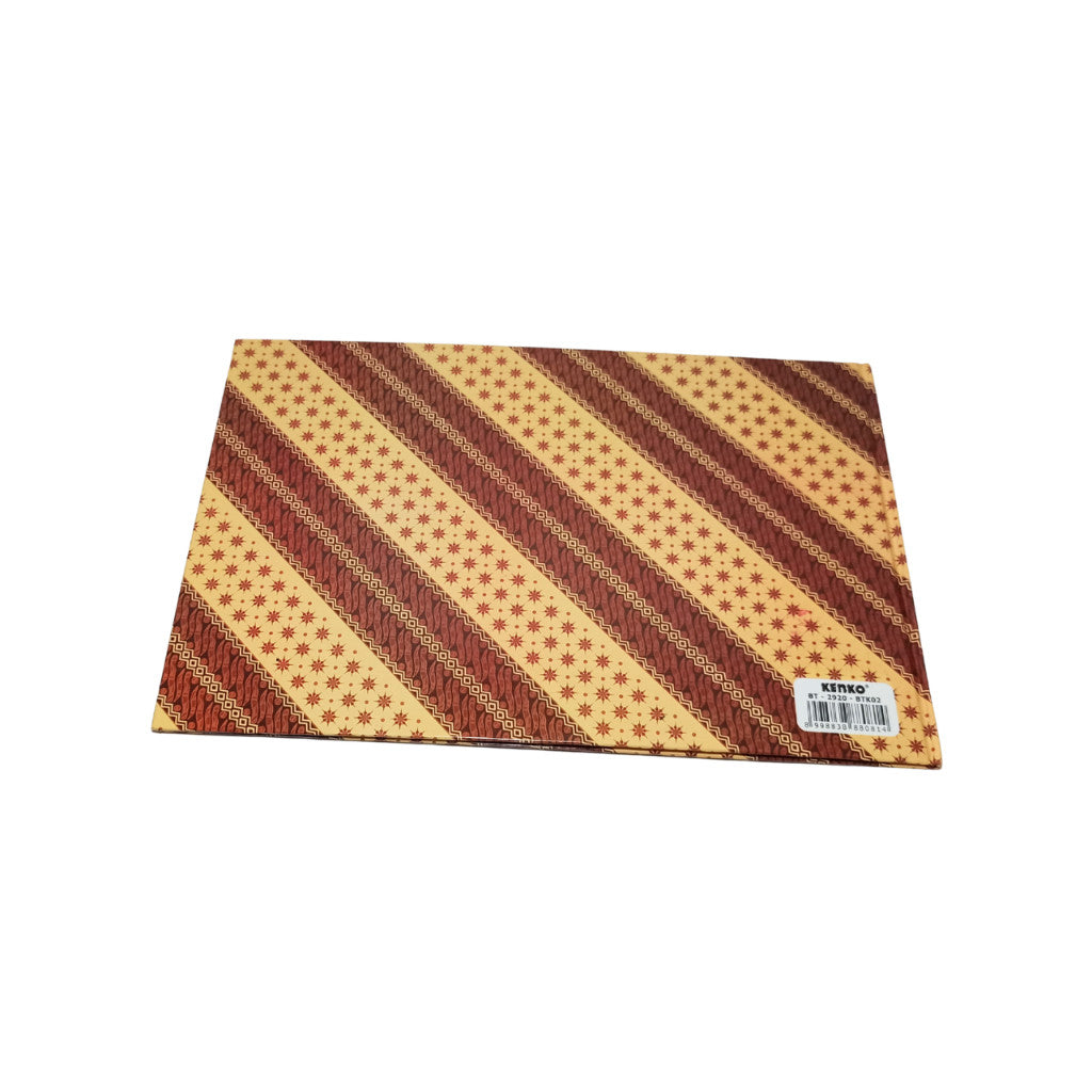 KENKO - Buku Tamu Tipe 2920 Motif Batik Buku Daftar Tamu Undangan Guest Book - Pcs