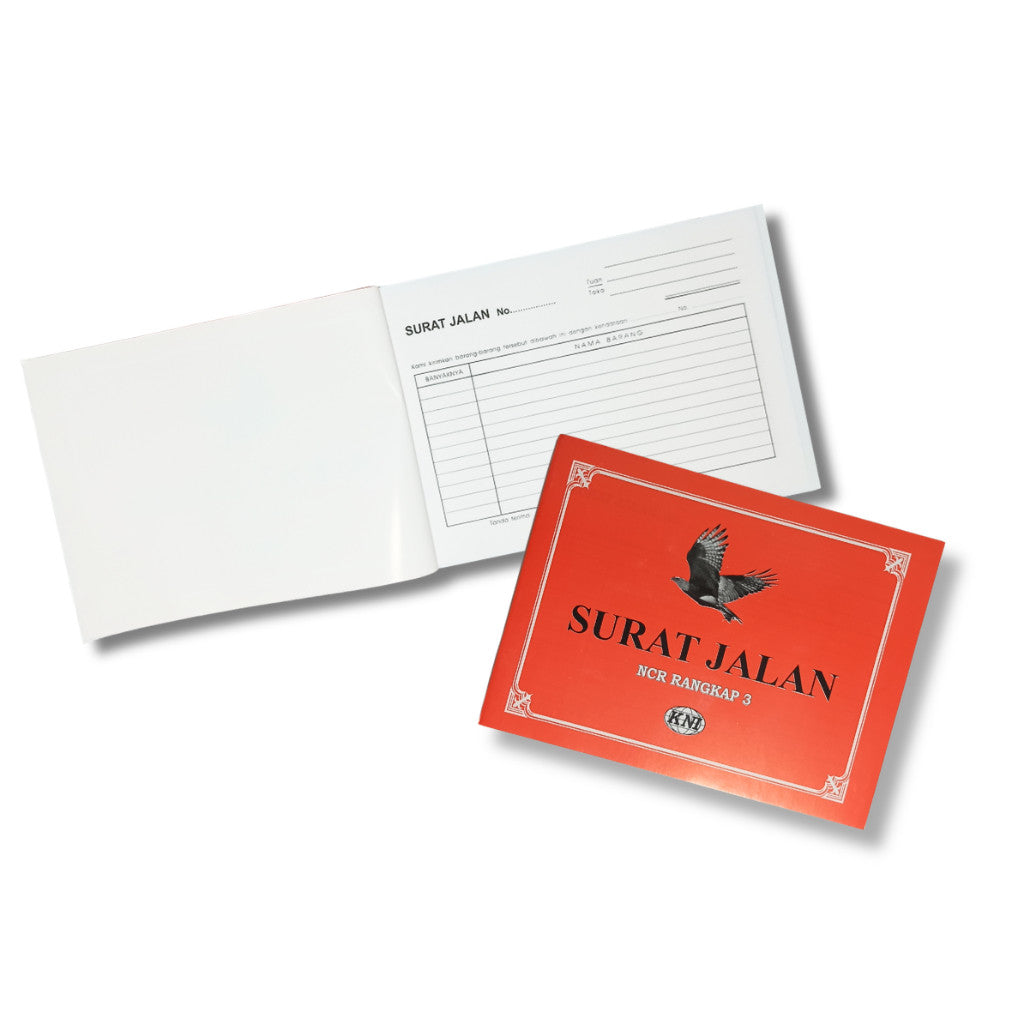 KNI - Buku Catatan Surat Jalan NCR Rangkap 3 / Buku Catatan Barang Ukuran B3 Besar  - Pcs