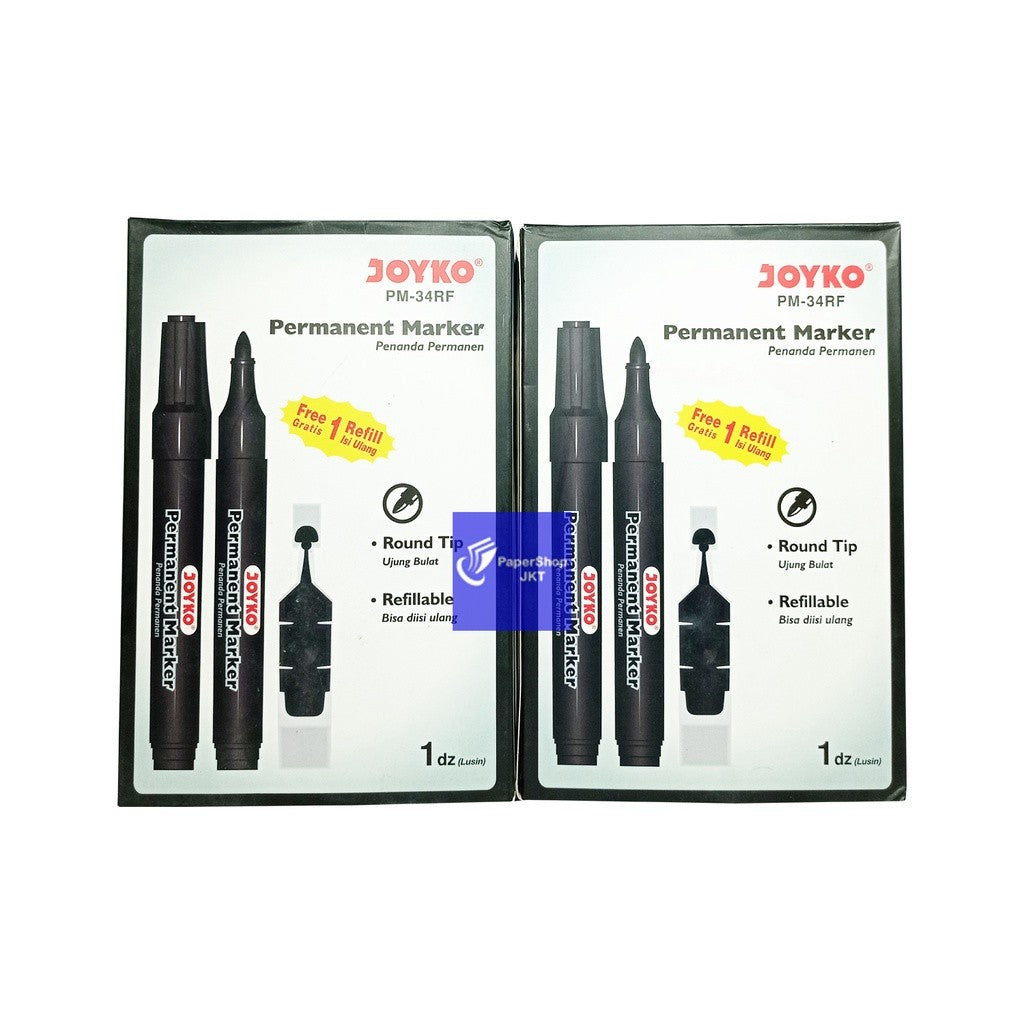 JOYKO - Spidol Permanent PM-34RF - Pcs