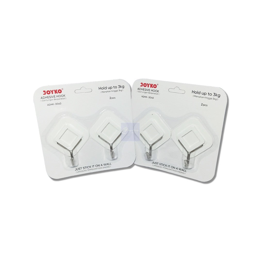 JOYKO - Adhesive Hook ADHK - 3040 - Cantolan serba guna - Pcs