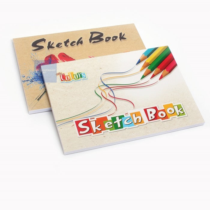 KIKY - Sketch Book Ukuran A4 Kertas Putih Buku Gambar Tebal isi 50 lembar - 1 Buku