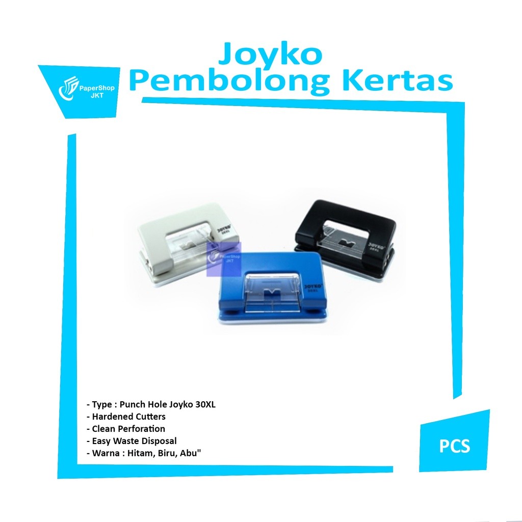 JOYKO - Pembolong Kertas - Punch Hole 30XL - Pcs