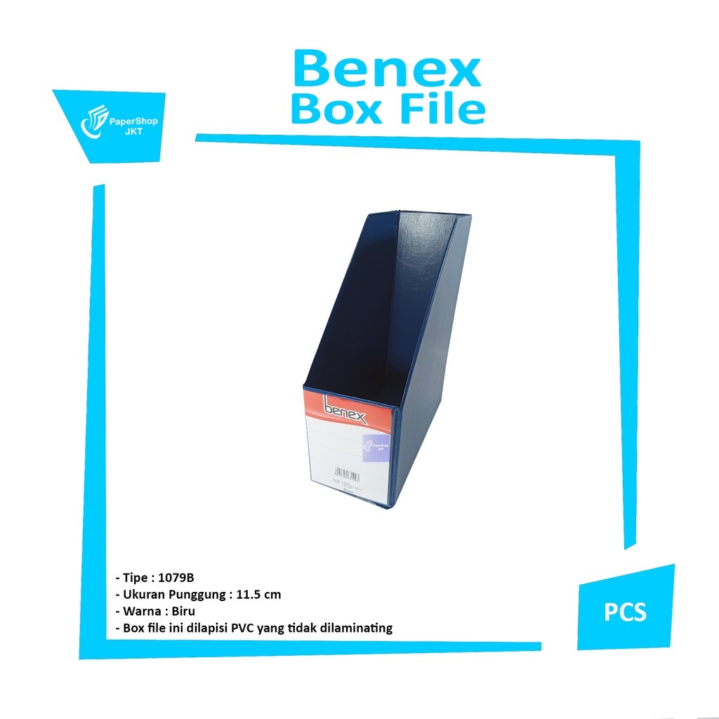 BENEX - Box File 1079B Berwarna - Pcs