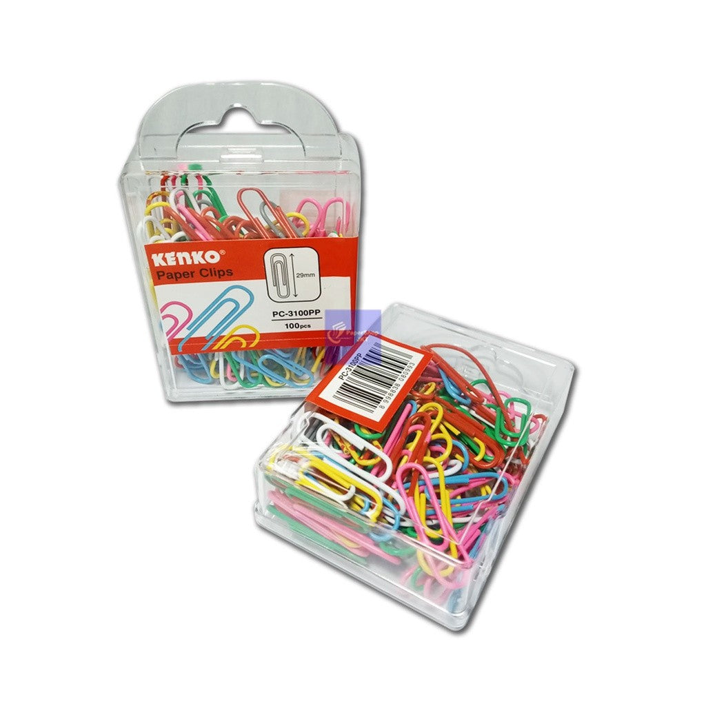 Kenko Paper Clip PC - 3100PP Penjepit Kertas Isi 100 Clip - Pack