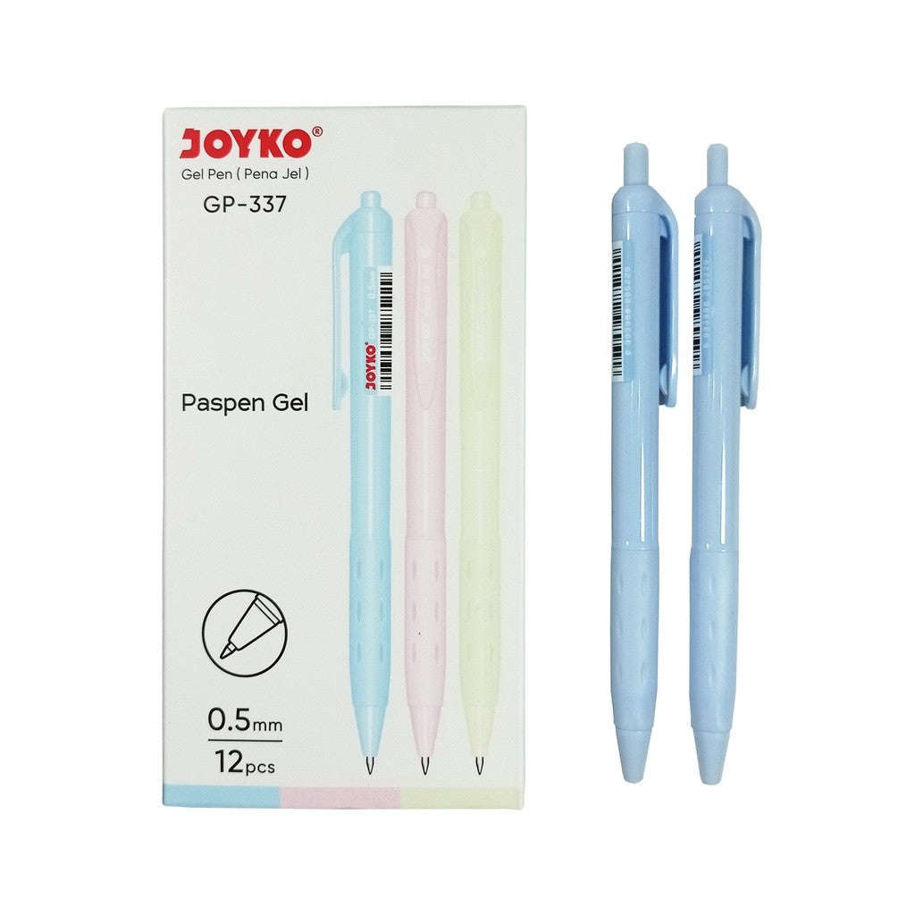 JOYKO - Pulpen Gel Pen GP-337 Paspen Gel Hitam - Pcs