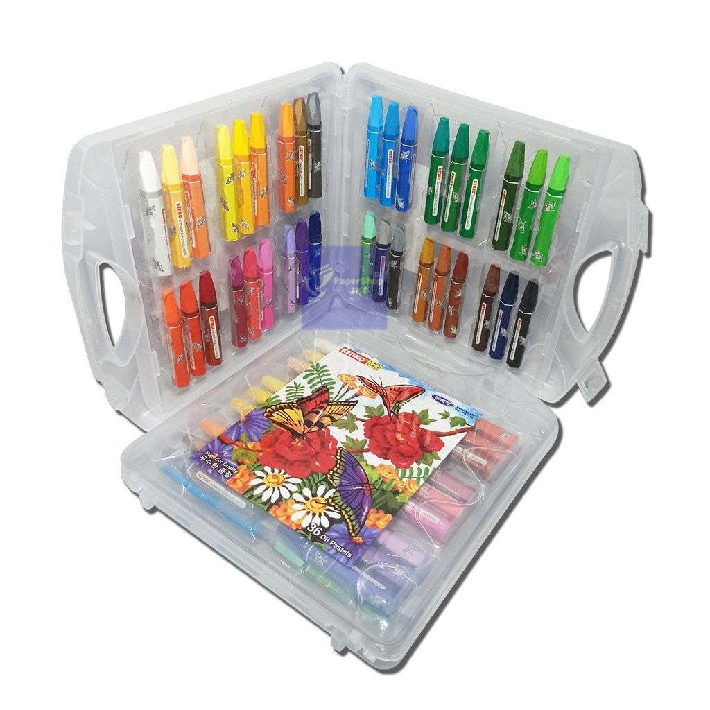 Kenko 36 Color Oil Pastel PP Case - Garden - Set