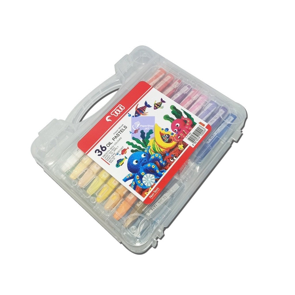 TITI Oil Pastel 36 Color TI-P-36S Krayon 36 Warna -Set