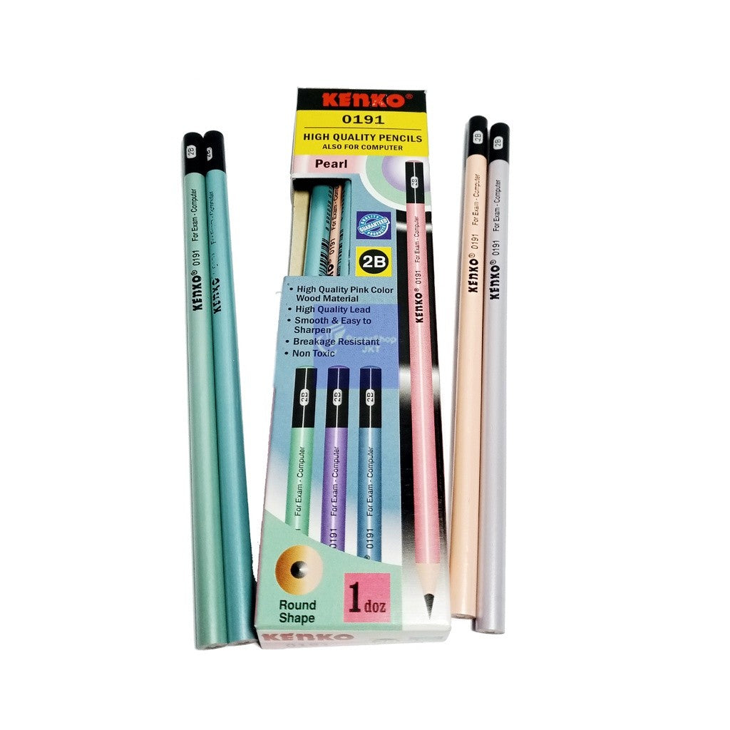 KENKO - Pencil 2B - 0191 (PEARL) - Lusin