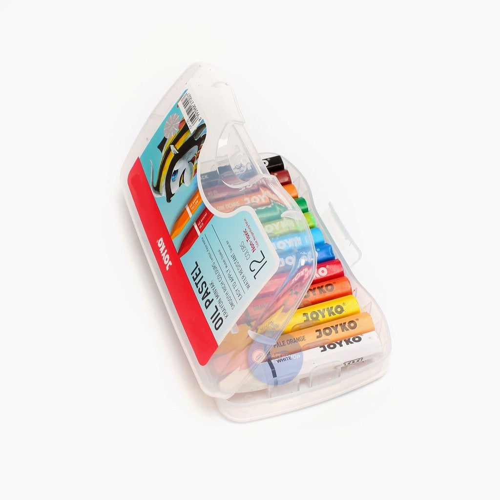 JOYKO - Krayon Minyak 12 Warna - Crayon Colors Oil Pastels -Set