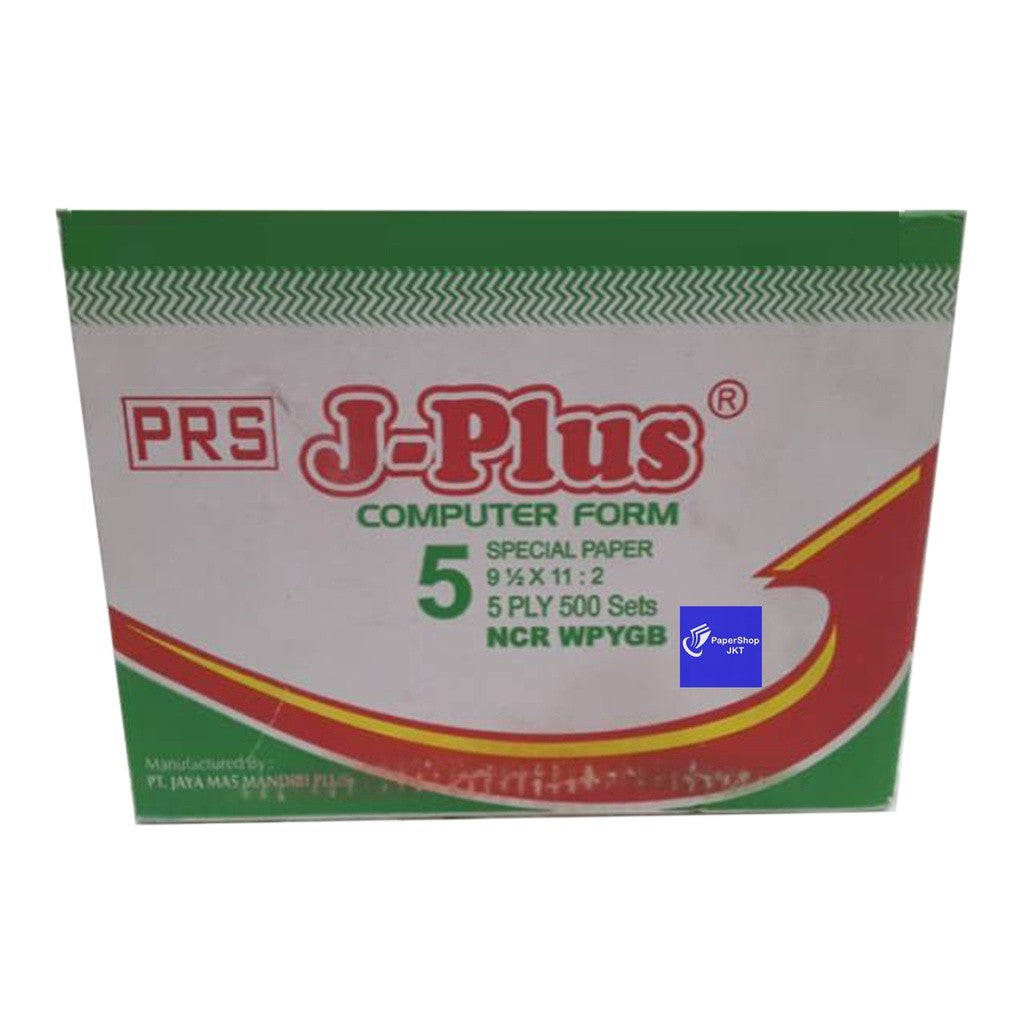 Jplus - Continous Form 5 Ply 9 1/2 x 11/2 Ncr Kertas Komputer