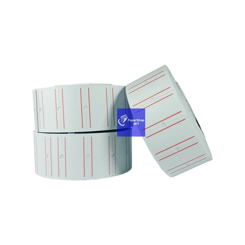 KENKO - Label Harga Price Label No.6001-2R 1 Baris - Pcs