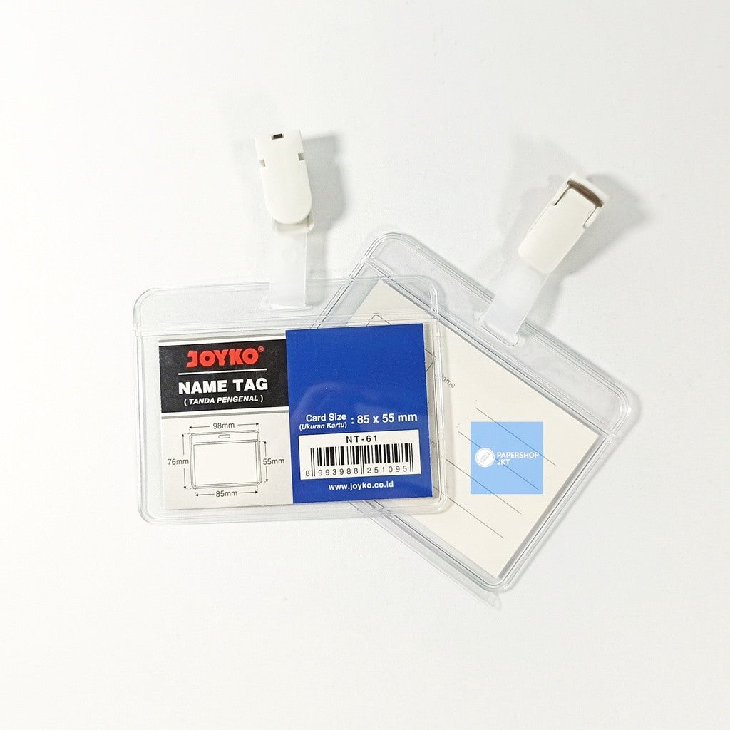 JOYKO - gantungan kartu nama nt-61 name tag - pcs