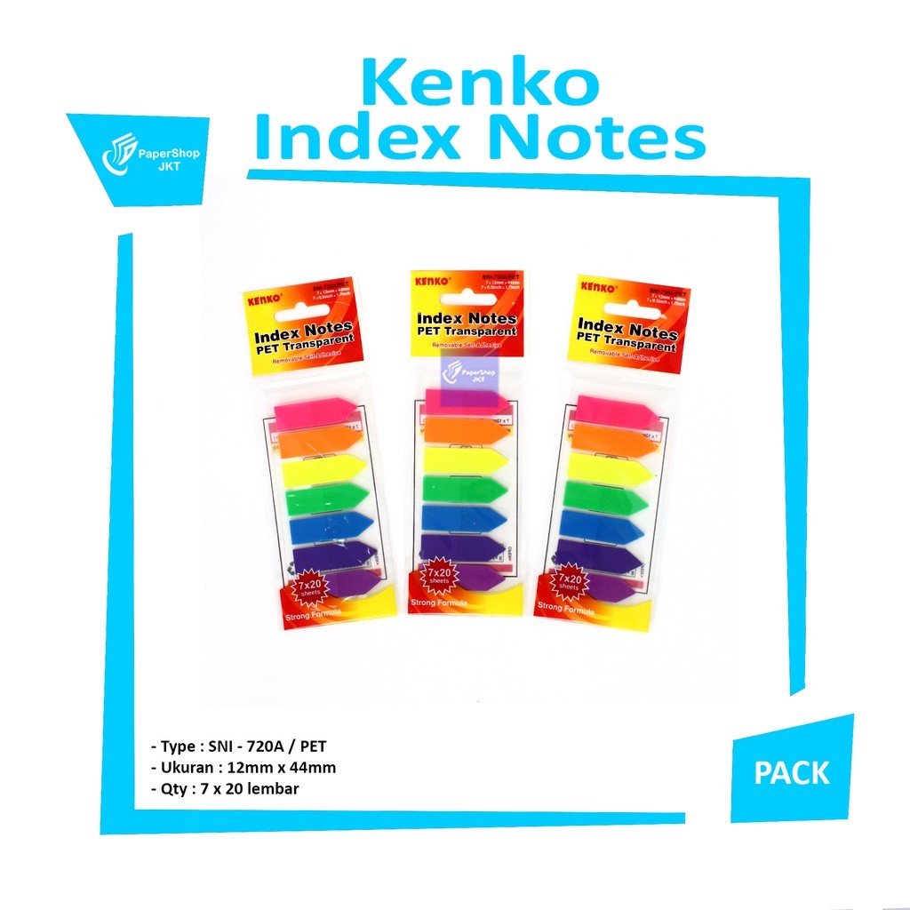 KENKO - Index Notes SNI-720A - Pad