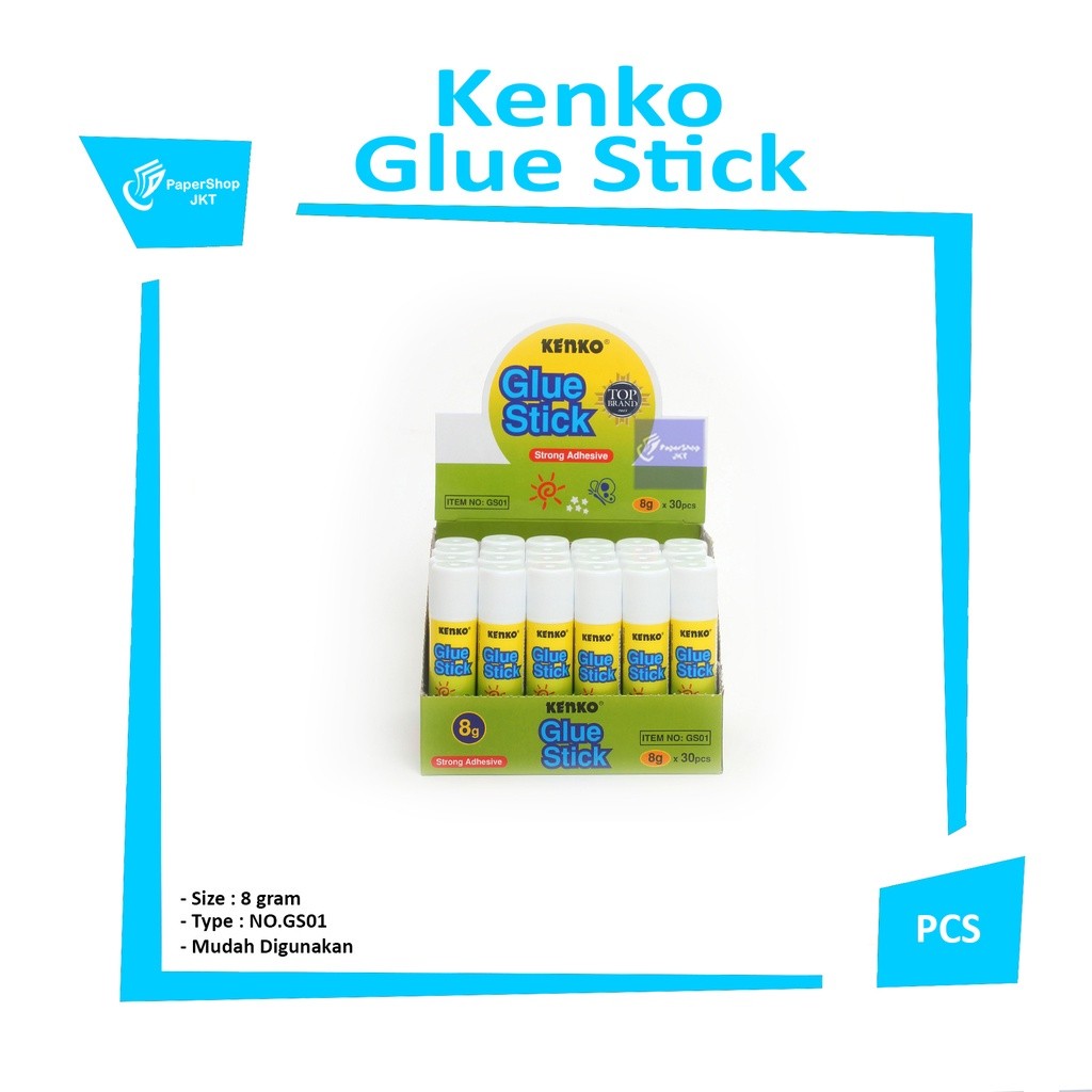 KENKO - Glue Stick 8 Gr Lem Kertas Kecil - Pcs