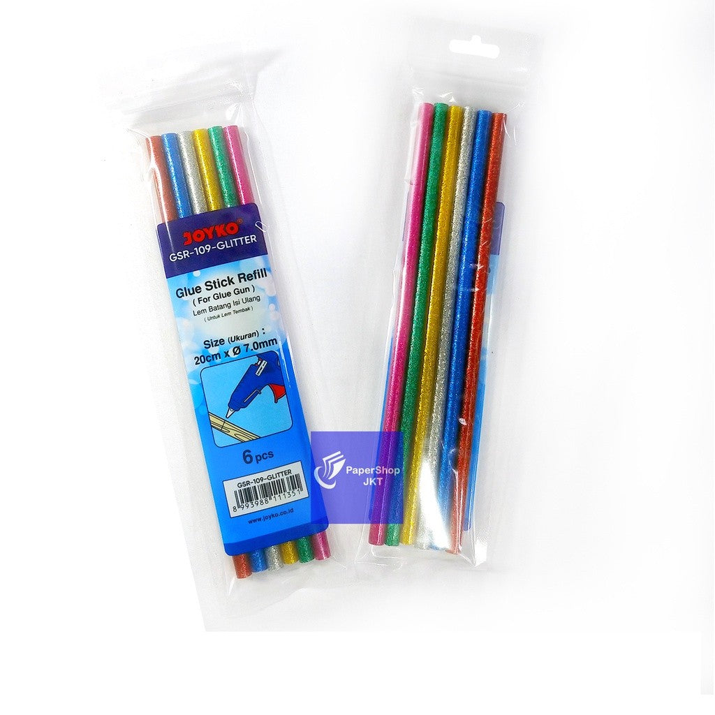 JOYKO - Glue Stick Refill - Isi Lem Tembak GSR-109 Gliter - Pack