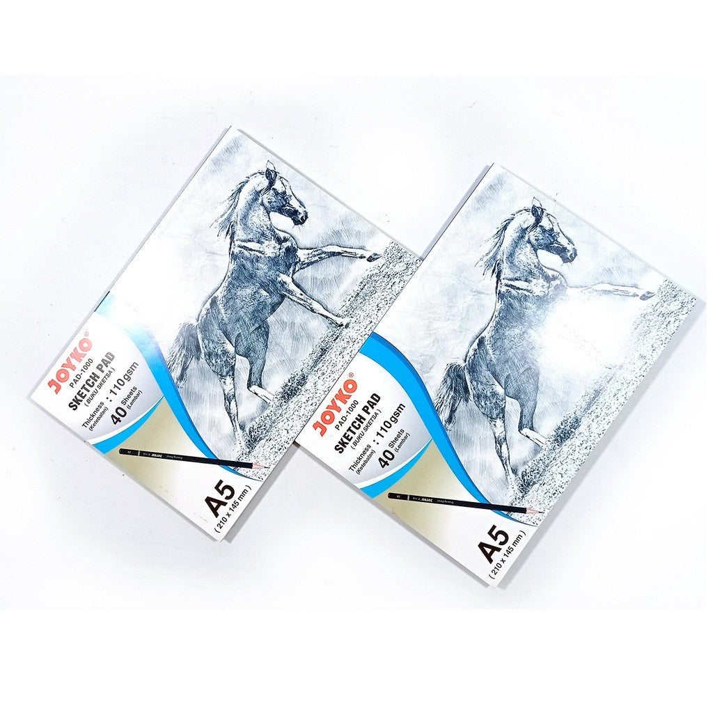 JOYKO - Sketch Pad Pad-1000 A5 110gsm - 40 Lembar - Pcs