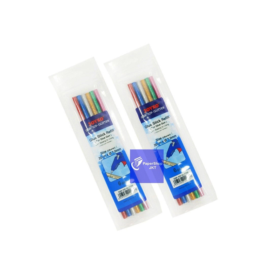 JOYKO - Glue Stick Refill - Isi Lem Tembak GSR-109 Gliter - Pack