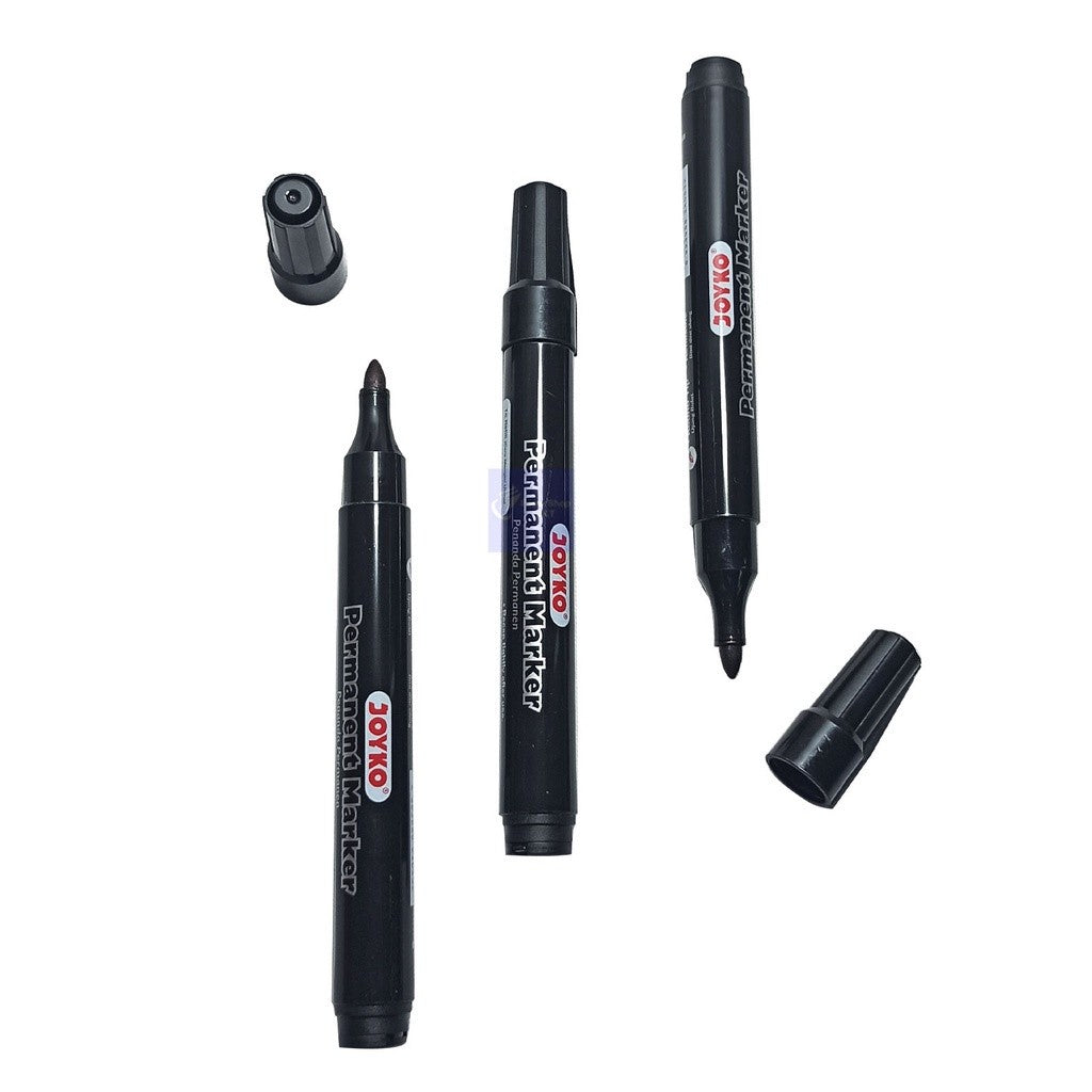 JOYKO - Spidol Permanent PM - 34 - Black - Pcs