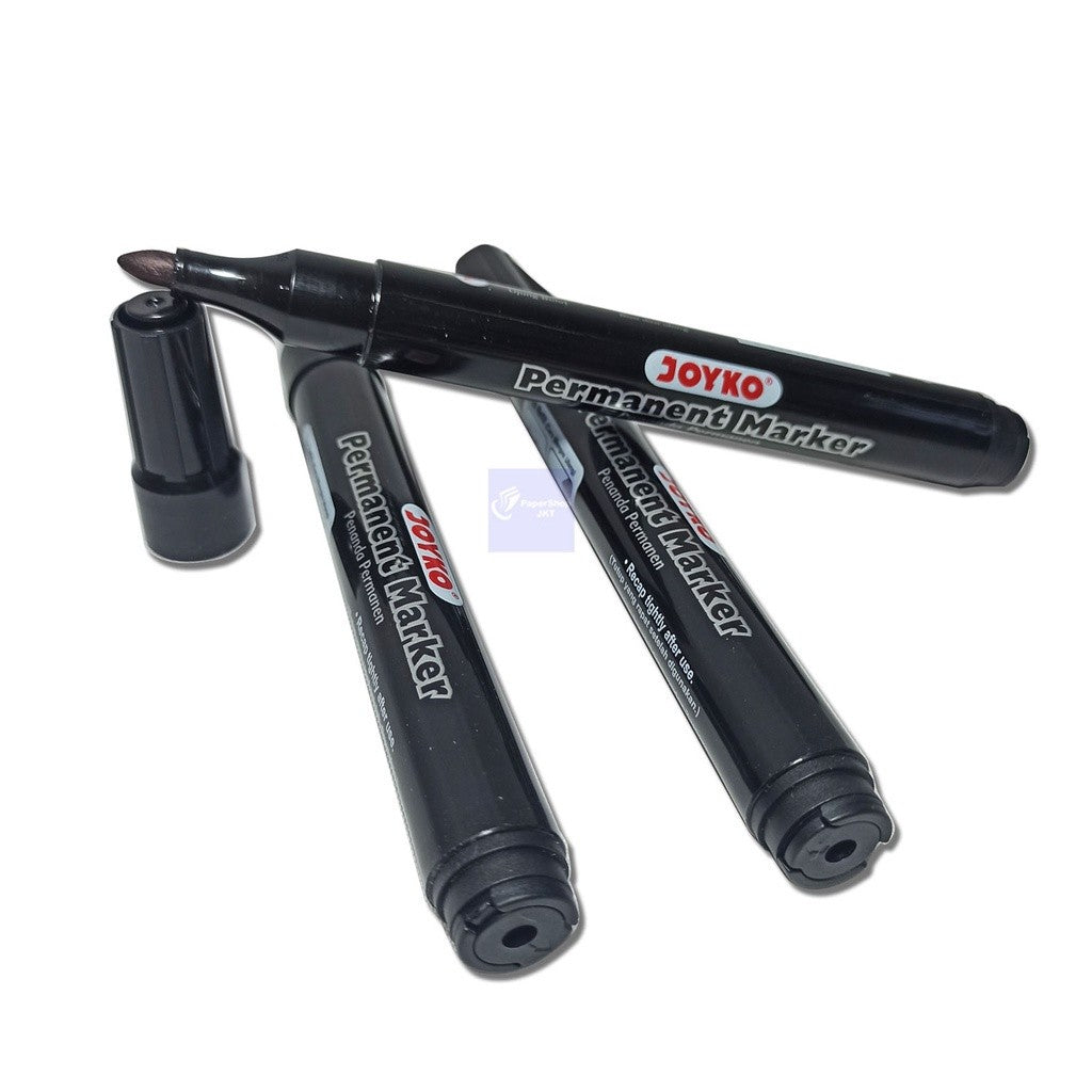 JOYKO - Spidol Permanent PM - 34 - Black - Pcs