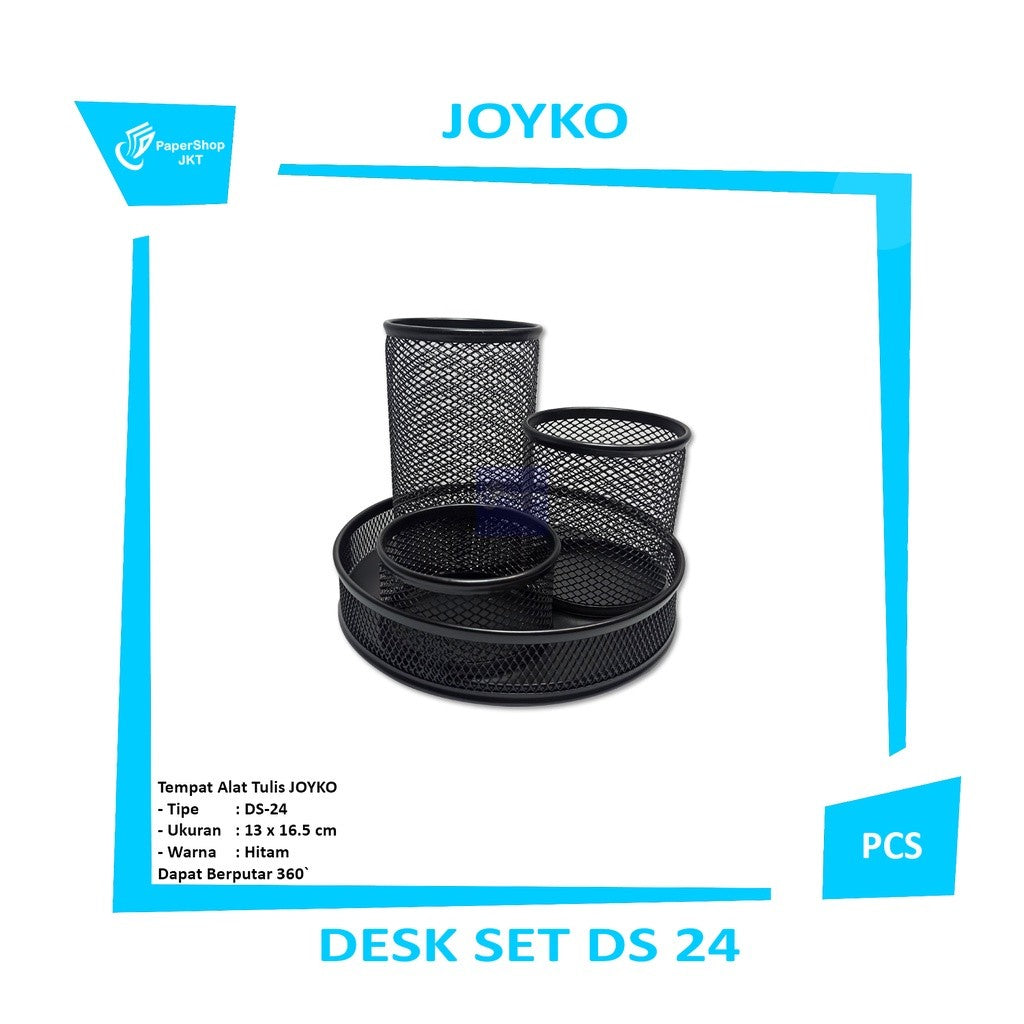 JOYKO - Desk Set DS-24 Tempat Pensil Pena - Pcs
