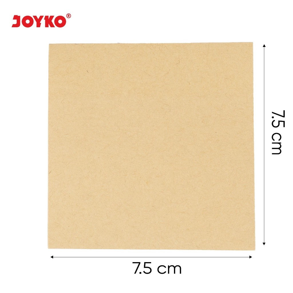 JOYKO - Memo Stick MMS-33 Cokelat Kraft Paper - Pad